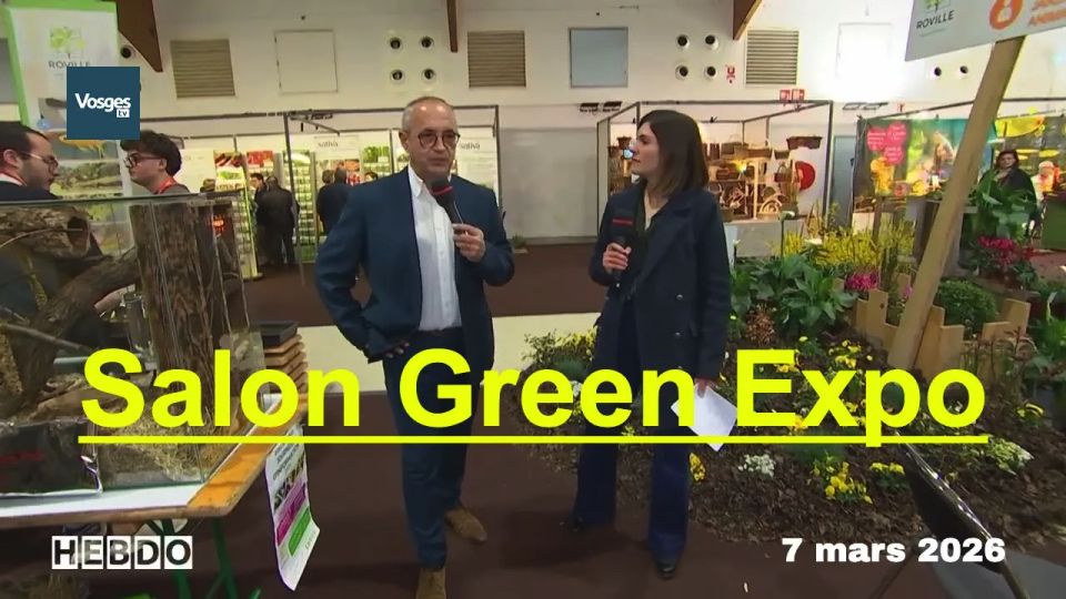 L'hebdo au salon Green Expo