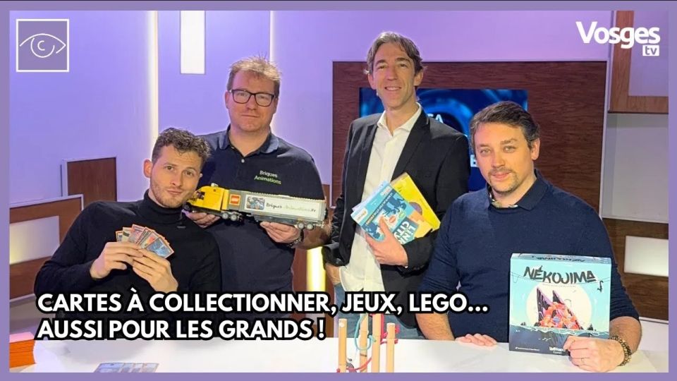 Cartes à collectionner, jeux, Lego… aussi pour les grands !
