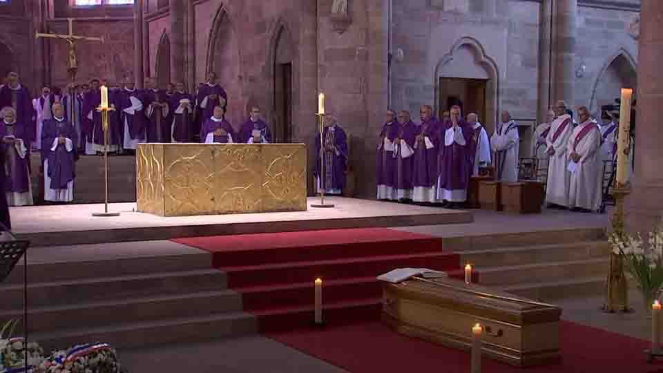Messe d'obsèques de Mgr Didier Berthet, évêque de Saint-Dié