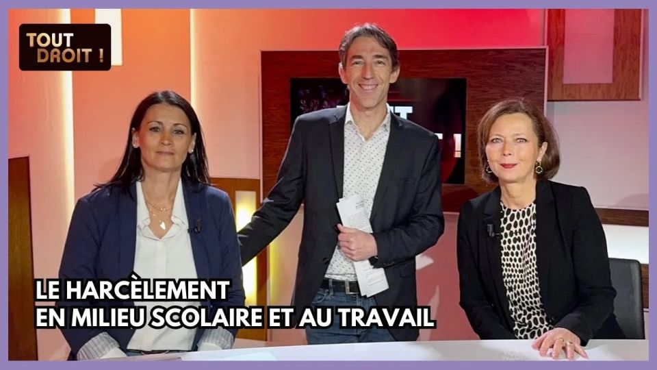 Le harcèlement en milieu scolaire et au travail