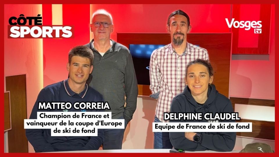 Côté Sports : Delphine Claudel & Mattéo Correia 