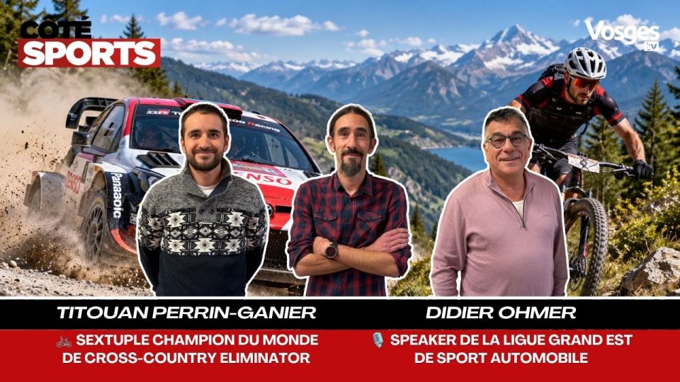 Côté Sports : Didier Ohmer & Titouan Perrin-Ganier 