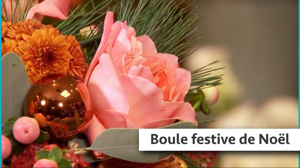 Atelier du jardin : Boule festive de Noël