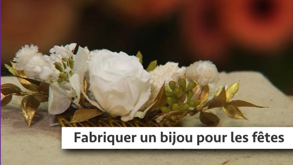 Atelier du jardin : Fabriquer un bijou pour les fêtes
