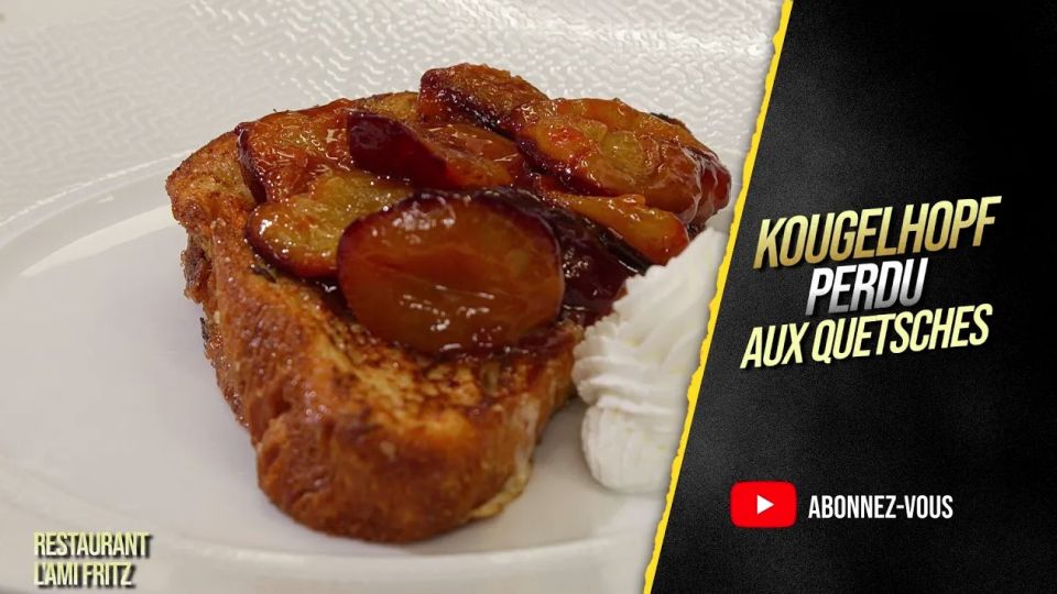 A feu doux : L'Ami Fritz #5 Kougelhopf perdu aux quetsches