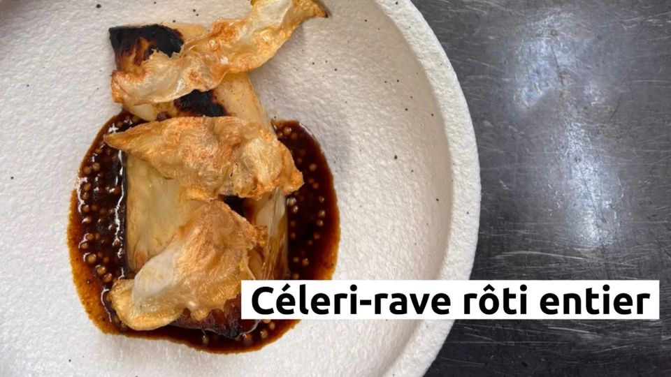 A feu doux : Âmes Soeurs #1 Céleri-rave rôti entier