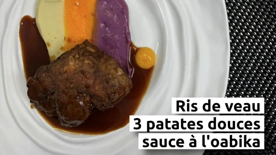A feu doux : 5ème Saveur-l'Âtre #04 Ris de veau, 3 patates douces, sauce à l'oabika