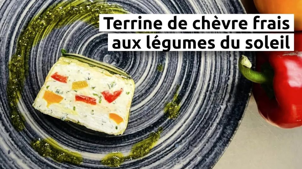 A feu doux : L'Ami Fritz #03 Terrine de chèvre frais aux légumes du soleil