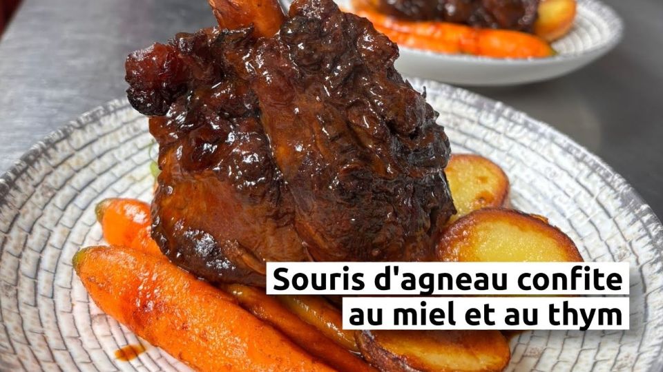 A feu doux : Le Bistrot 25 #4 Souris d'agneau confite au miel et au thym