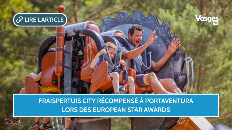 Fraispertuis City récompensé à PortAventura lors des European Star Awards