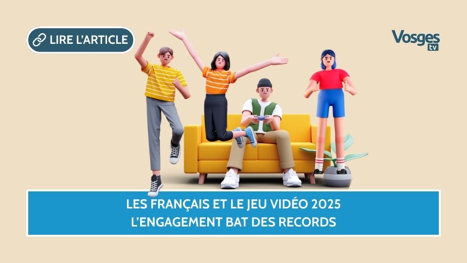 Les Français et le jeu vidéo 2025, l’engagement bat des records