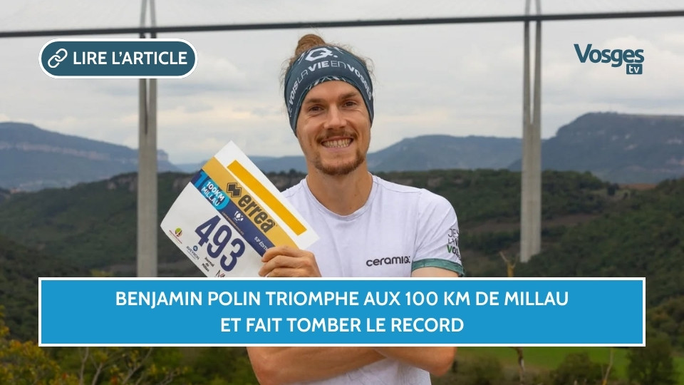 Benjamin Polin triomphe aux 100 km de Millau et fait tomber le record