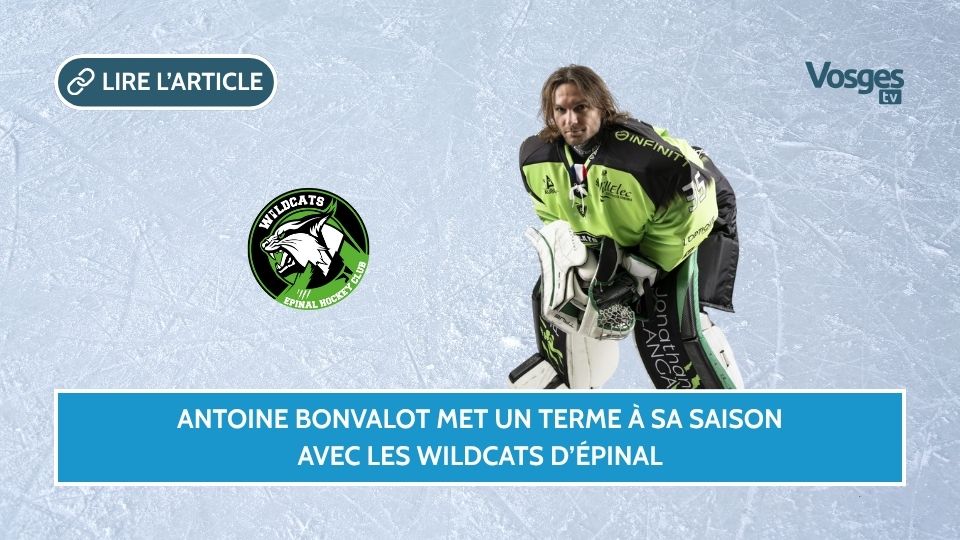 Antoine Bonvalot met un terme à sa saison avec les Wildcats d’Épinal