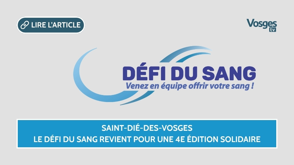Saint-Dié-des-Vosges : le Défi du Sang revient pour une 4e édition solidaire