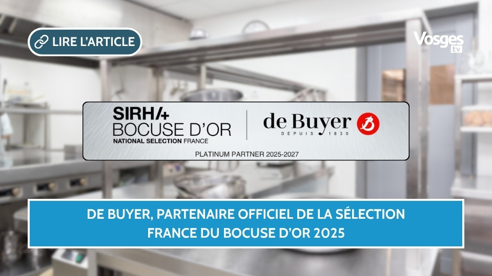 De Buyer, partenaire officiel de la Sélection France du Bocuse d’Or 2025