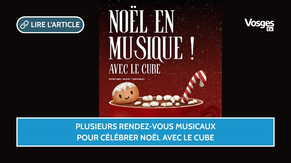 Plusieurs rendez-vous musicaux pour célébrer Noël avec Le Cube
