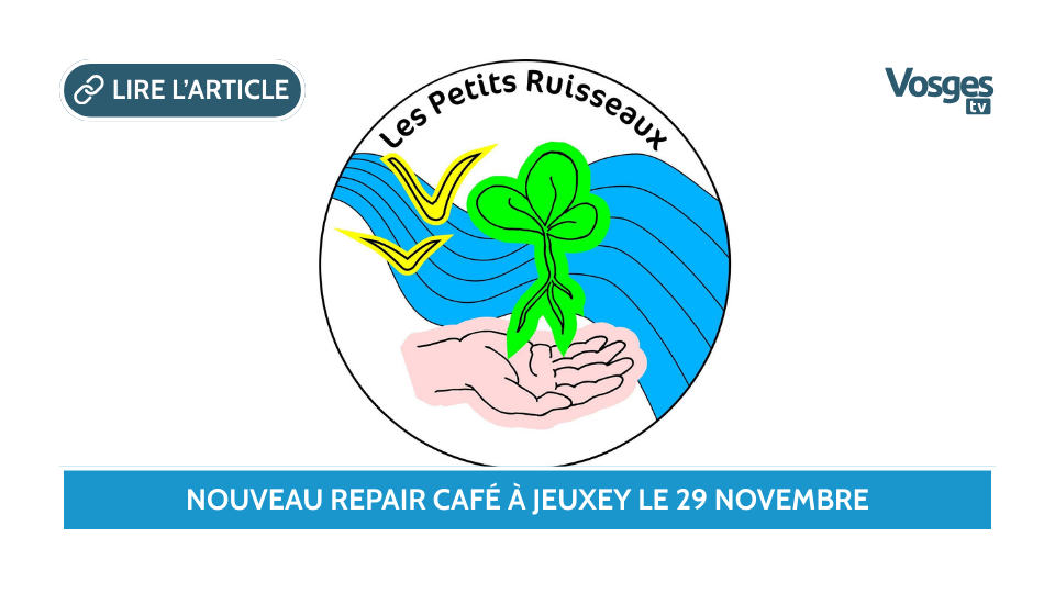 Nouveau Repair Café à Jeuxey le samedi 29 novembre