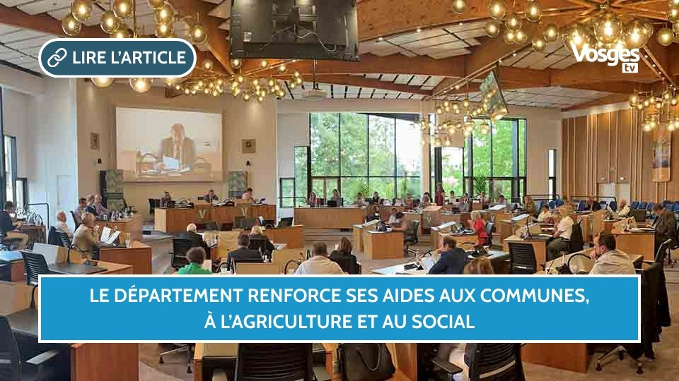 Le Département renforce ses aides aux communes, à l’agriculture et au social