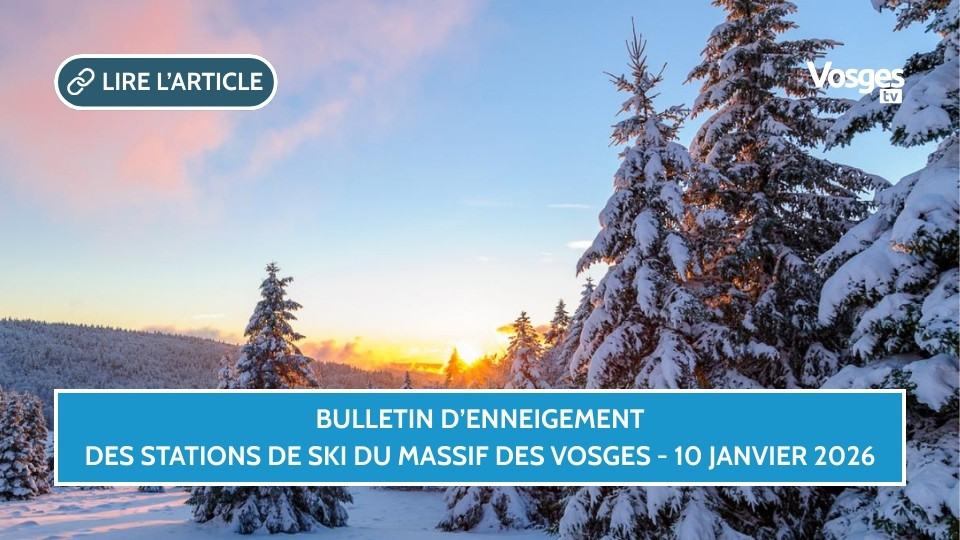 Bulletin d’enneigement des stations de ski du Massif des Vosges - 10 janvier