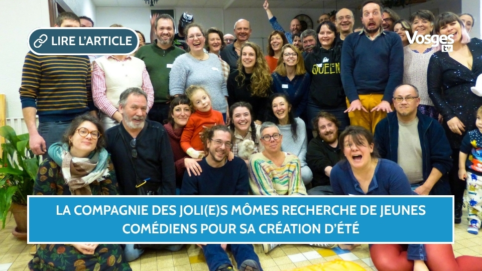 La Compagnie des Joli(e)s Mômes recherche de jeunes comédiens pour sa création d’été
