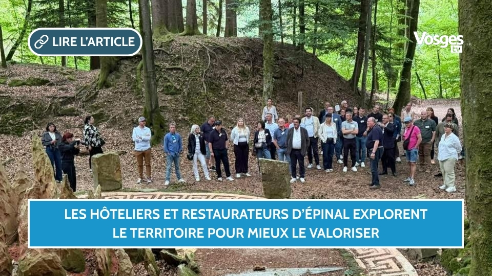 Les hôteliers et restaurateurs d’Épinal explorent le territoire pour mieux le valoriser