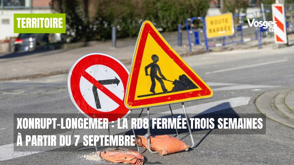 Xonrupt-Longemer : la RD8 fermée trois semaines à partir du 7 septembre